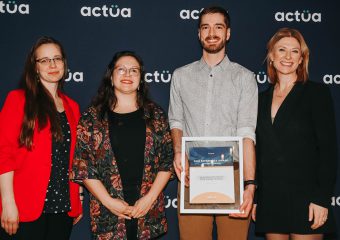 Aurora Research Institute STEM Outreach receives Actua Experience Award