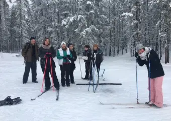 Northwestel partnership boosts wellness with skiing program